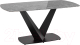 Обеденный стол Stool Group Аврора 160x90 / DF0093DT (керамика черная) - 