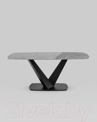 Обеденный стол Stool Group Аврора 180x90 / DF0093DT (керамика черная)