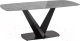 Обеденный стол Stool Group Аврора 180x90 / DF0093DT (керамика черная) - 