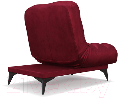 Кресло-кровать Mebel-Ars Арно (бархат красный Star Velvet 3 Dark Red)