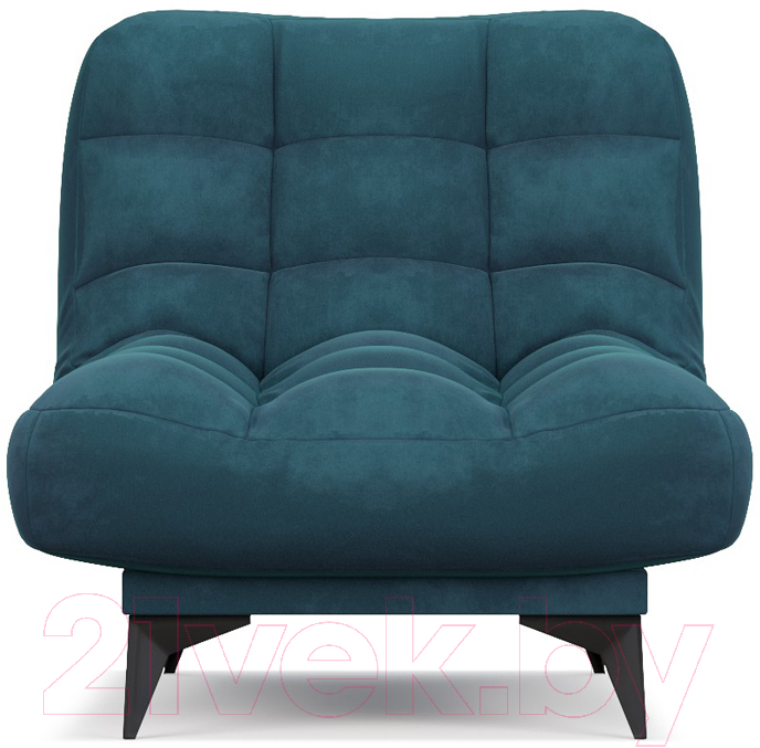 Кресло-кровать Mebel-Ars Арно (бархат сине-зеленый Star Velvet 43 Black Green) — фото 2