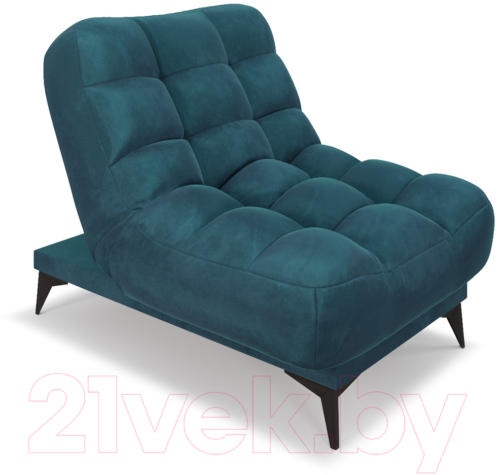 Кресло-кровать Mebel-Ars Арно (бархат сине-зеленый Star Velvet 43 Black Green) — фото 5