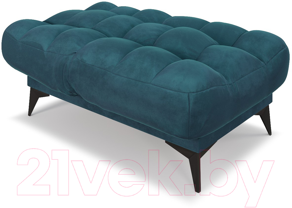 Кресло-кровать Mebel-Ars Арно (бархат сине-зеленый Star Velvet 43 Black Green) — фото 6