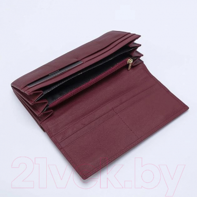 Изображение товара Портмоне Poshete 827-4061-1-DRD (бордовый)