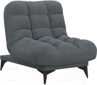 Кресло-кровать Mebel-Ars Арно (велюр серо-синий HB-178 26)
