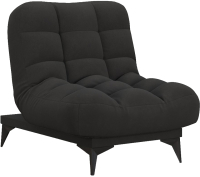 Кресло-кровать Mebel-Ars Арно (велюр черный HB-178 17) - 