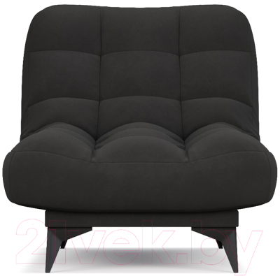 Кресло-кровать Mebel-Ars Арно (велюр черный HB-178 17)