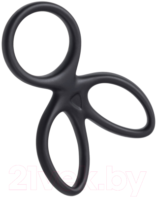 Эрекционное кольцо ToyFa A-Toys Kraken / 768038 (черный)