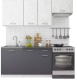 Миниатюра изображения товара Кухонный гарнитур Stolline Бланка / СТЛ.218.00 (белый/спринт/антрацит)