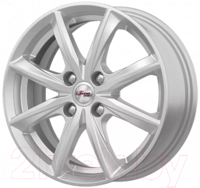 Изображение товара Литой диск iFree Бланш 15x6" 4x100мм DIA 67.1мм ET 40мм Нео-классик