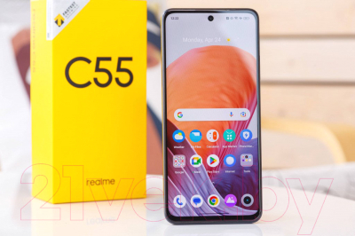 Смартфон Realme C55 6GB/128GB / RMX3710 (черный)