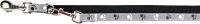 Поводок Trixie Silver Reflect 12214 (XS-S, черный/серебристый-серый) - 
