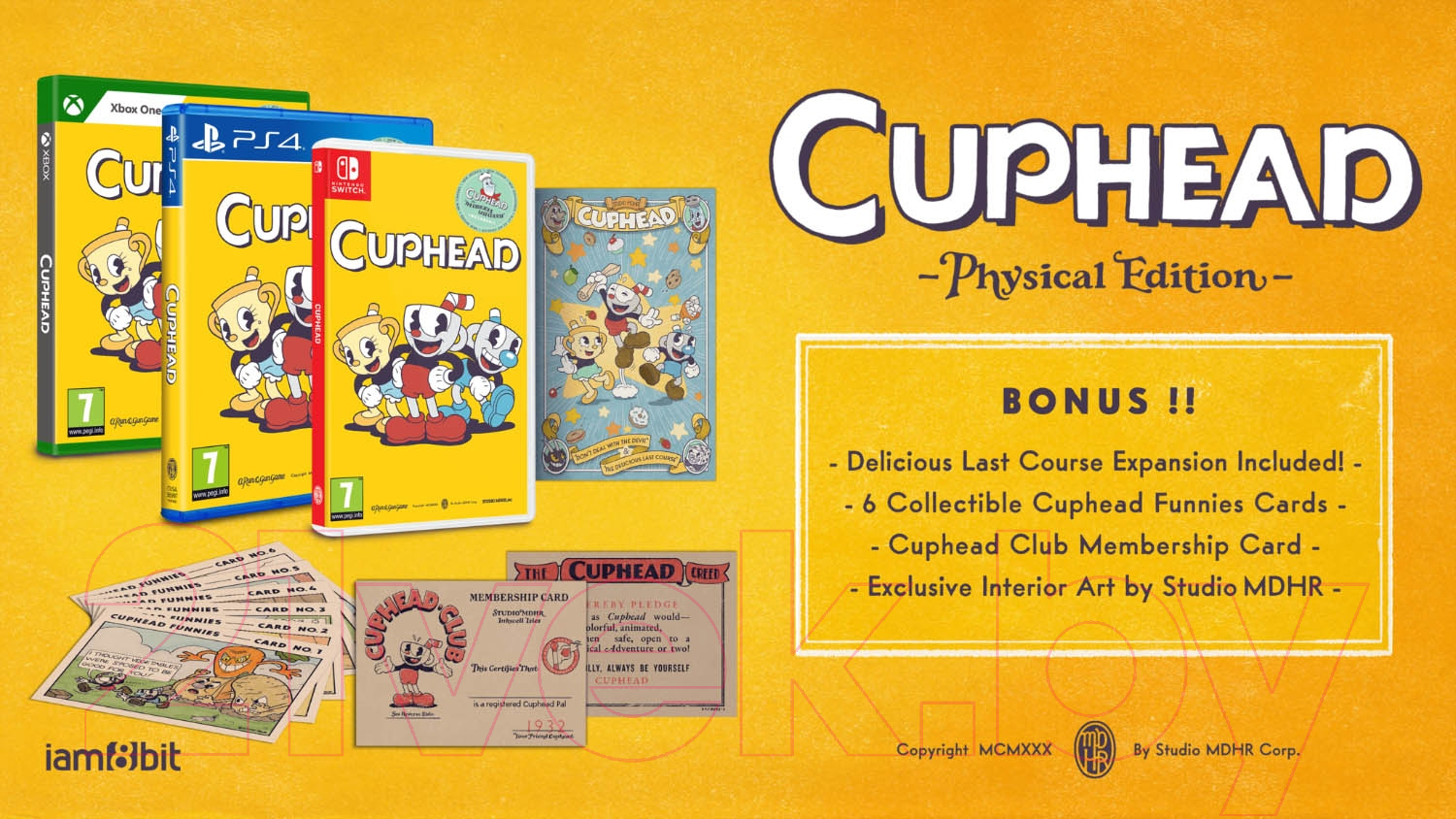 Игра для игровой консоли Nintendo Switch Cuphead