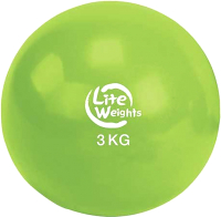 Медицинбол Lite Weights 1703LW (салатовый) - 