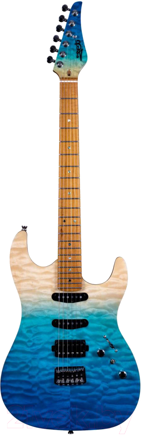 Электрогитара Jet Guitars JS-1000 QTBL