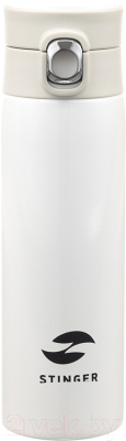 Термокружка STINGER HD-420-83WHT (белый)