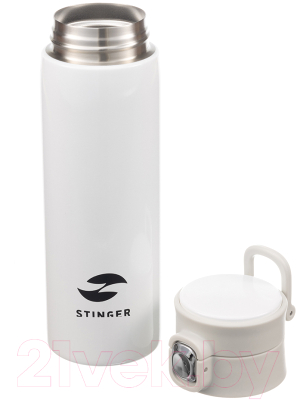 Термокружка STINGER HD-420-83WHT (белый)