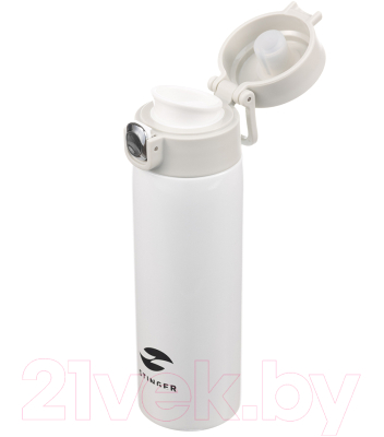 Термокружка STINGER HD-420-83WHT (белый)