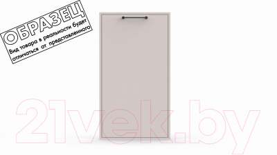 Кухонный гарнитур Интермебель Лион-5 2м без столешницы (белый софт/графит софт)