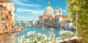 Фотообои листовые Citydecor Венеция фреска (546x265) - 