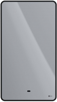 Зеркало LEMARK Mio 45x80 / LM45ZM (черный, с интерьерной подсветкой и подогревом) - 