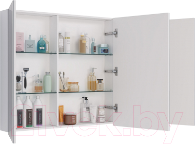 Купить Шкаф с зеркалом для ванной LEMARK Universal 120 / LM120ZS-U в Минске