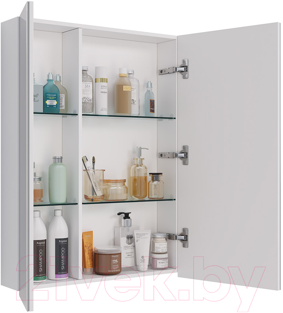 Шкаф с зеркалом для ванной LEMARK Universal 70 / LM70ZS-U