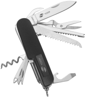 Нож швейцарский STINGER FK-K5013ALL (черный алюминий) - 