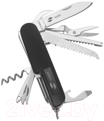 Нож швейцарский STINGER FK-K5013ALLB (черный алюминий)