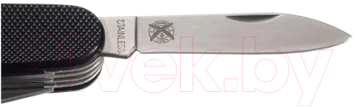 Нож швейцарский STINGER FK-K5013ALLB (черный алюминий)