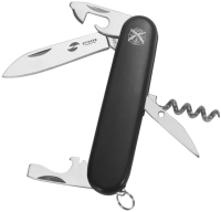 Нож швейцарский STINGER FK-K5018-5P (черный) - 