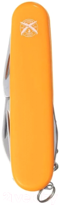 Нож швейцарский STINGER FK-K5017-5PB (оранжевый)