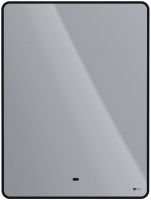 Зеркало LEMARK Mio 60x80 / LM60ZM (черный, с интерьерной подсветкой и подогревом) - 