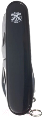 Нож швейцарский STINGER FK-K5018-6P (черный)