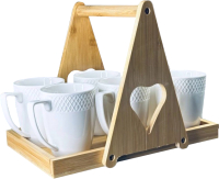 Набор для чая/кофе Lenardi Bamboo 140-024 (6шт) - 