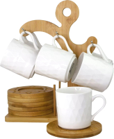 Набор для чая/кофе Lenardi Bamboo 140-108 - 