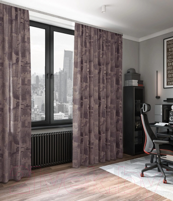 Изображение товара Штора LEGRAND Мегаполис 200x260 / 58120644 (бетон)