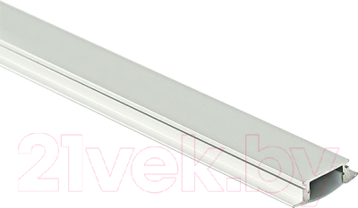 Профиль для светодиодной ленты AKS Lira-1708 врезной с экраном (2м, алюминий)