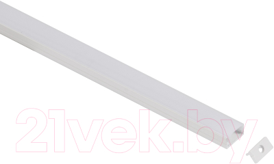Профиль для светодиодной ленты AKS Sirius-1407S накладной с экраном (2м, белый)
