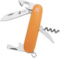 Нож швейцарский STINGER FK-K5017-8P (оранжевый) - 