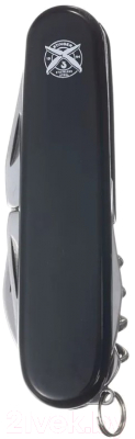 Нож швейцарский STINGER FK-K5018-8P (черный)