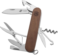Нож швейцарский STINGER FK-K5019-8P (дерево) - 