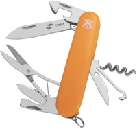 Нож швейцарский STINGER FK-K5017-8PB (оранжевый) - 