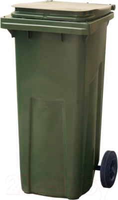 Контейнер для мусора ЭкоПром МКТ-120 / 313.0120.000.000 (зеленый)