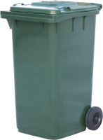 Контейнер для мусора ЭкоПром МКТ-240 / 313.0240.000.000 (зеленый) - 