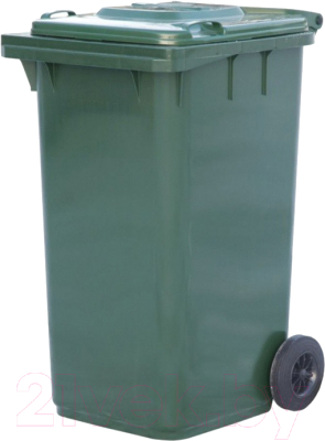 Контейнер для мусора ЭкоПром МКТ-240 / 313.0240.000.000 (зеленый)