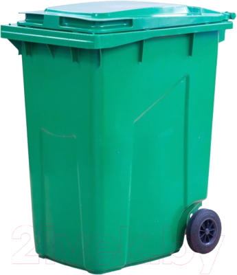 Контейнер для мусора ЭкоПром МКТ-360 / 313.0000.401.000 (зеленый)