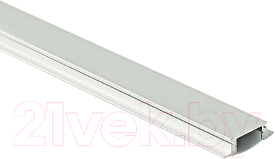 Профиль для светодиодной ленты AKS Lira-1707 врезной с экраном (3м, алюминий)