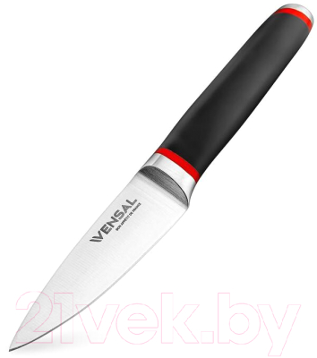 Набор ножей Vensal Solide rouge VS2004 (с разделочной доской)