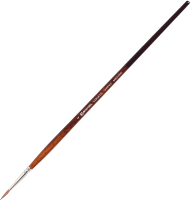 Кисть для рисования Escoda Versatil Brush L/H Синтетика круглая №4 / S3040-4 (темно-коричневый) - 